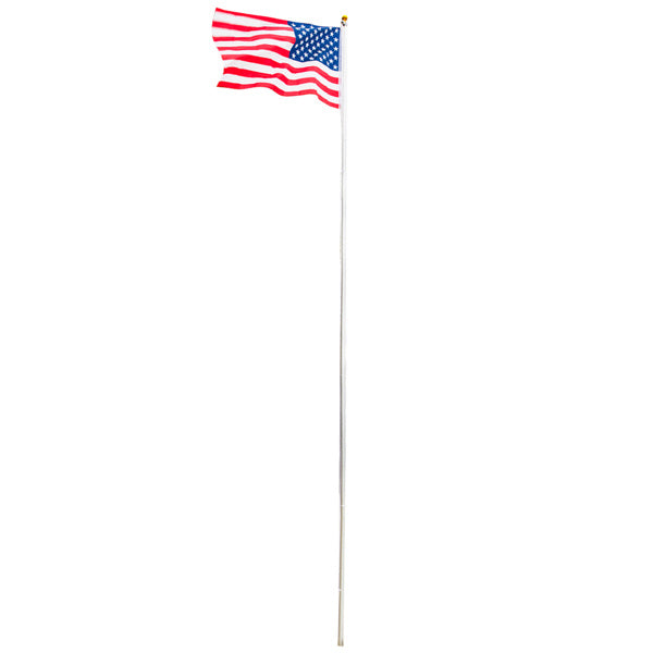 Cut Off Flagpole Aluminum Alloy, Adjustable And Extendable