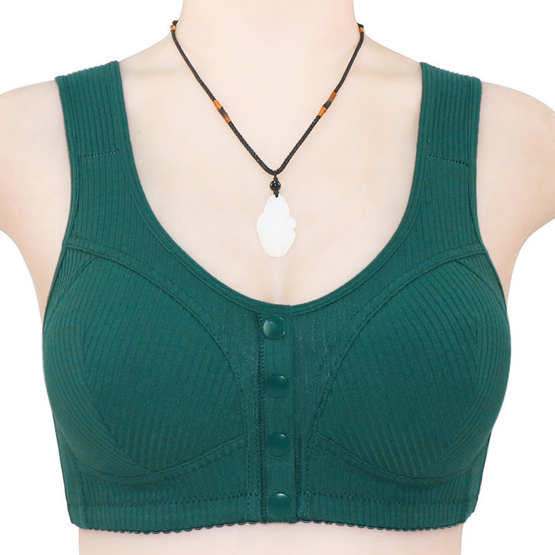 Front Buckle Without Steel Ring Push Up Bras