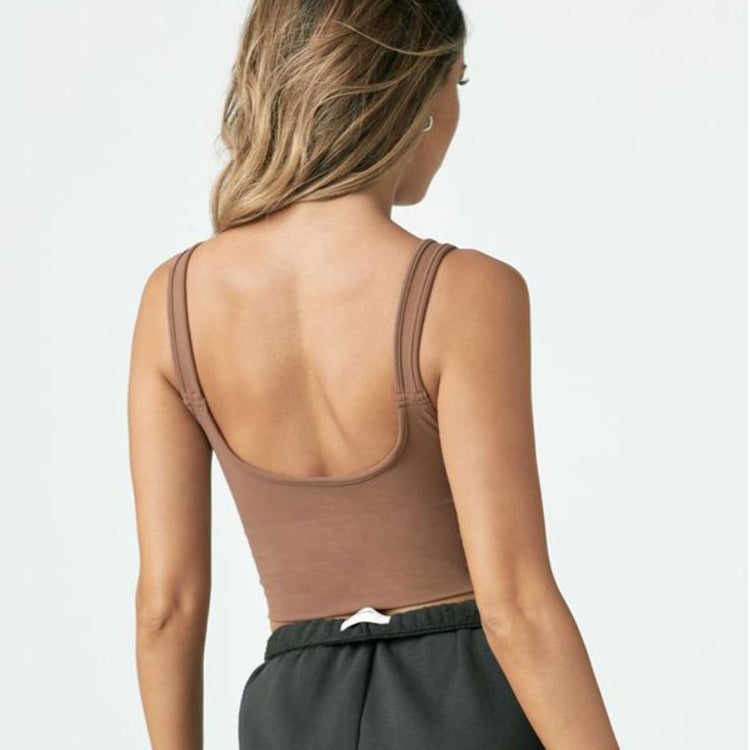 Yoga Vest Workout Top Women's Sports Base Sling