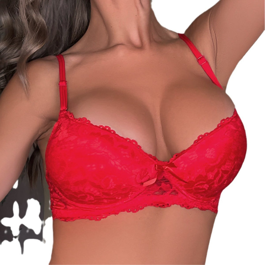 Small Chest Push Up Lace Girl Breast Holding Bra