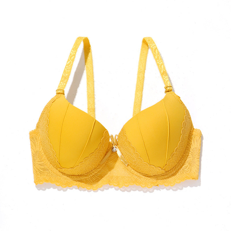 European And American Gathered Underwear Multi-color Bow