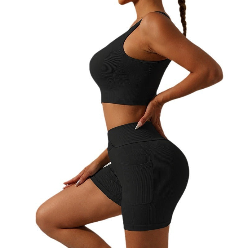 European And American Seamless Yoga Suit For Women