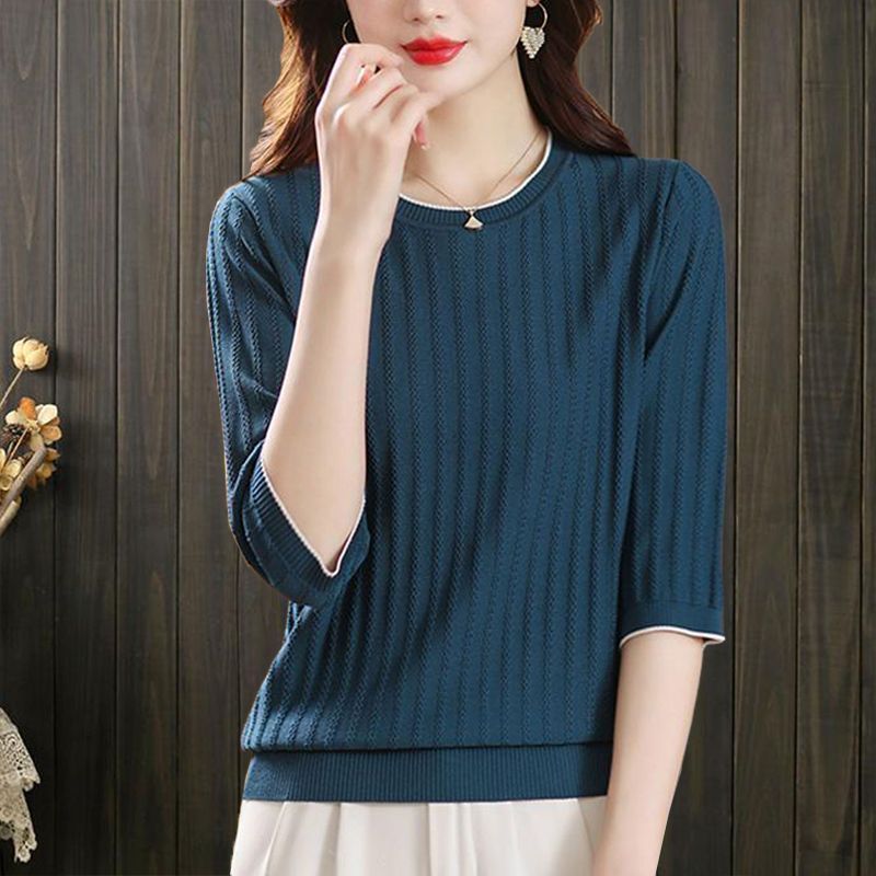 Thin Casual Sweater Top For Women