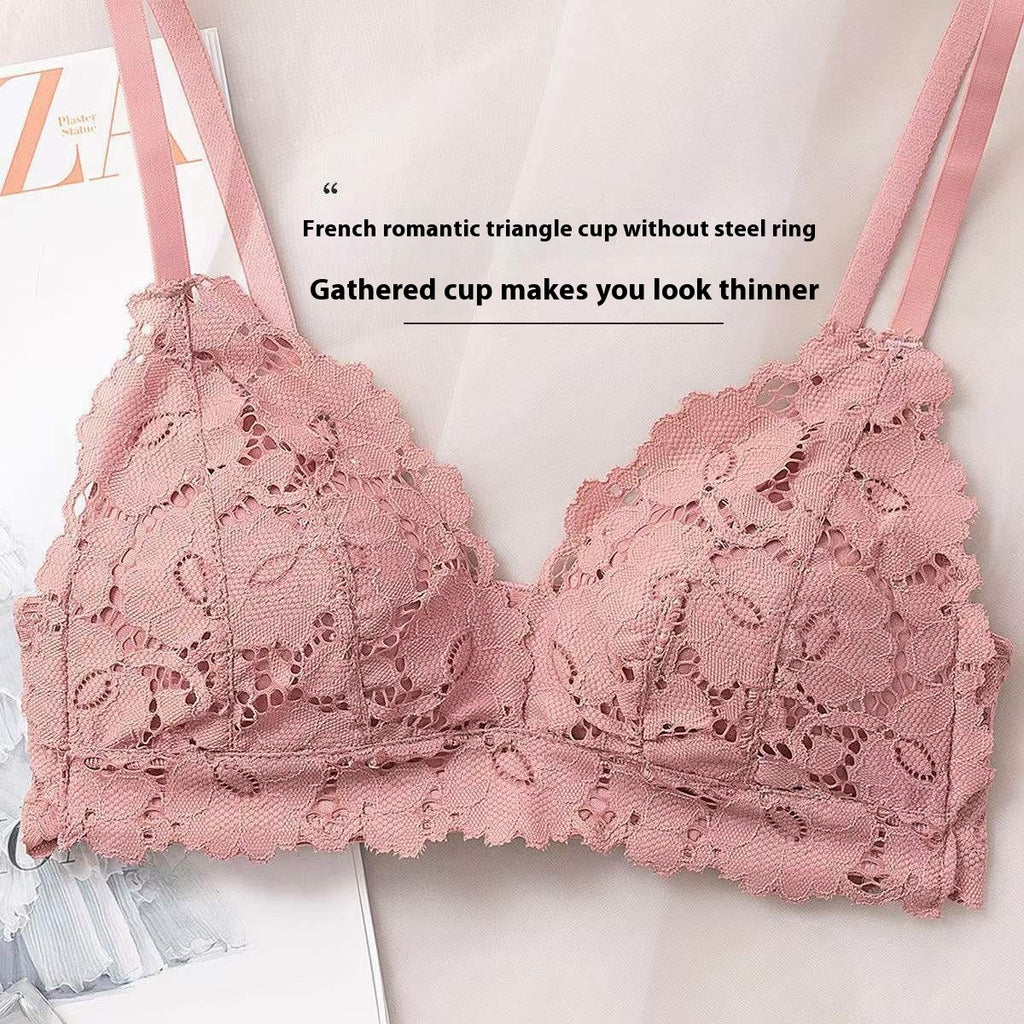 New French Style Women's Lace Bra Set