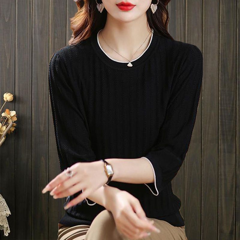 Thin Casual Sweater Top For Women