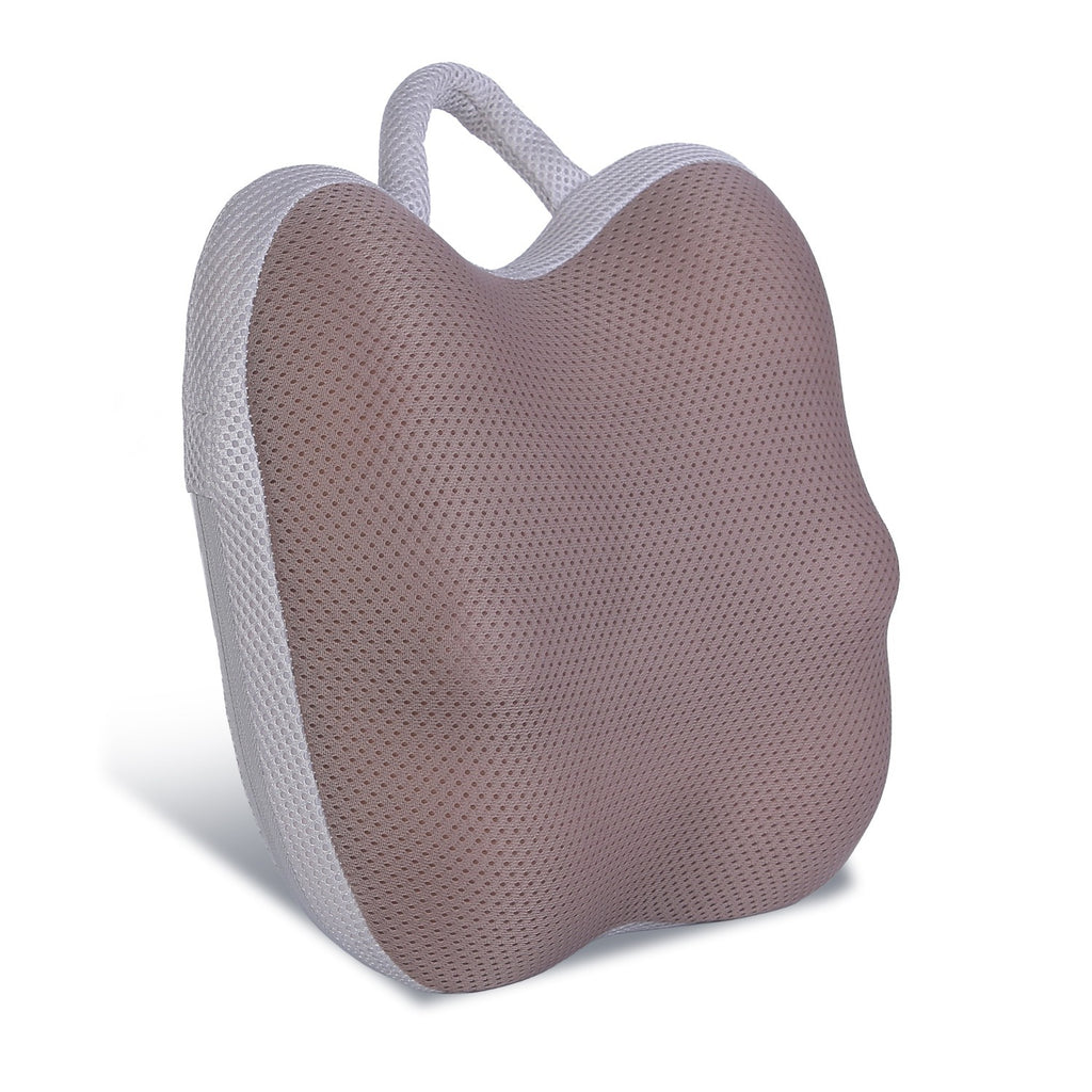 1Pc Shiatsu Back And Waist Massager With Heat Cordless Rechargeable Kneading Lower Back Massage Pillow Portable Lumbar Massager For Home Car Office