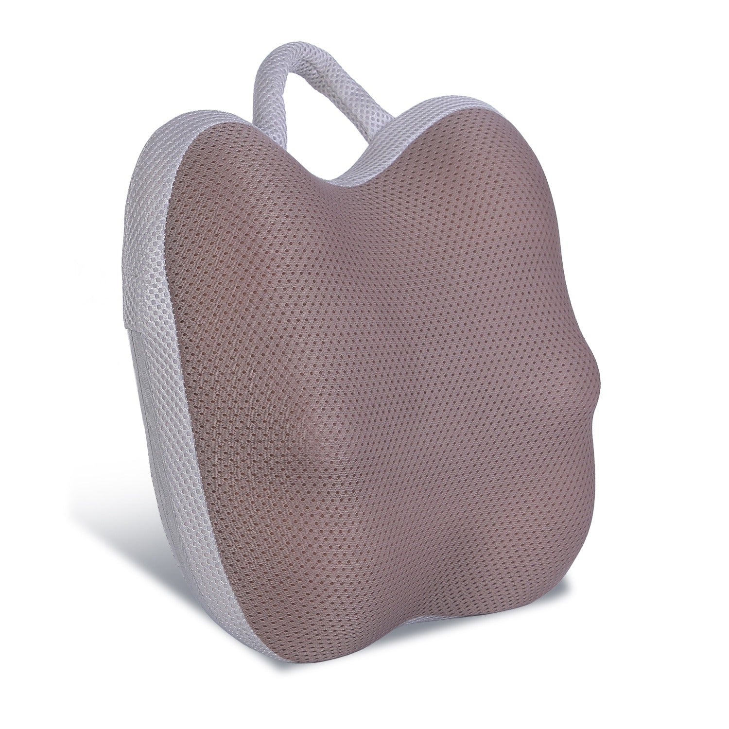 1Pc Shiatsu Back And Waist Massager With Heat Cordless Rechargeable Kneading Lower Back Massage Pillow Portable Lumbar Massager For Home Car Office