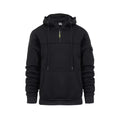 Men's Loose Sweater Half Zipper Hooded Sweatshirt