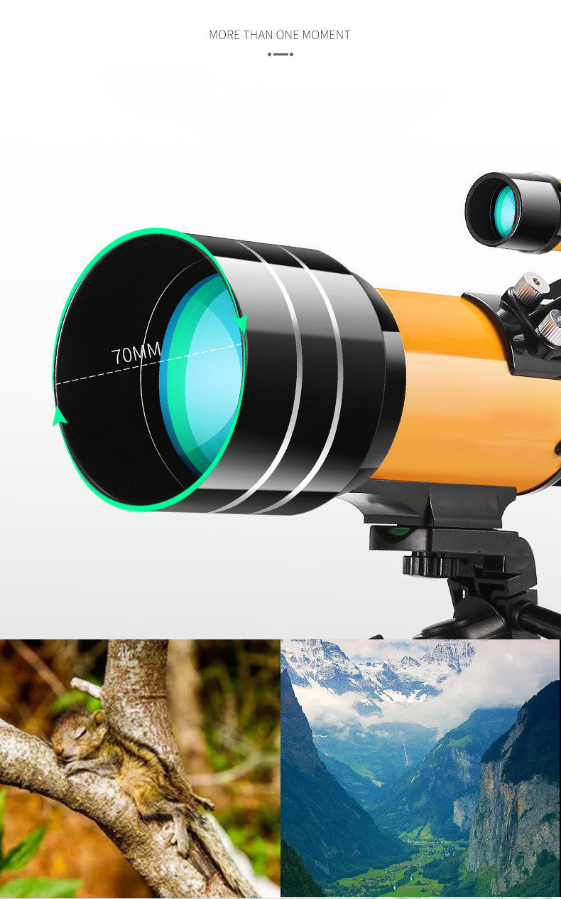 Children's birthday gift astronomical telescope