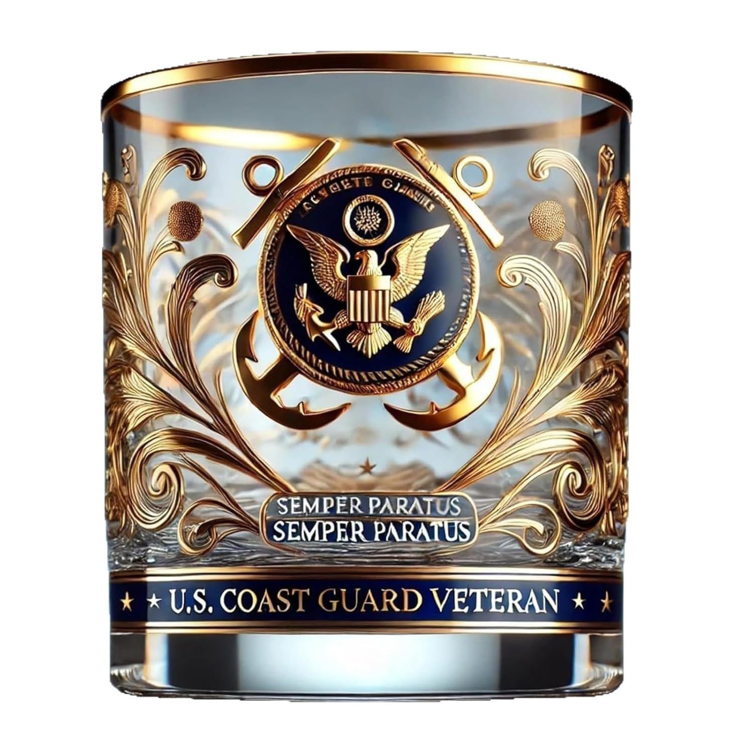 Veterans Salute Glass Veterans