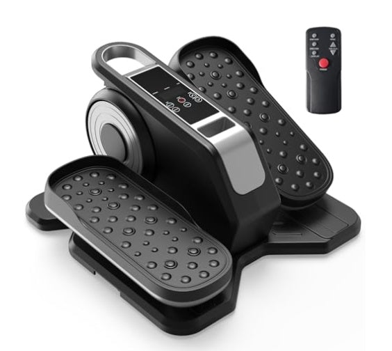 Compact Under-Desk Elliptical --Quiet Mini Pedal Exerciser With Adjustable Speed And LED Display
