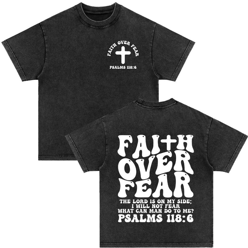 An Sngth Bible Verse Retro Washed T-shirt