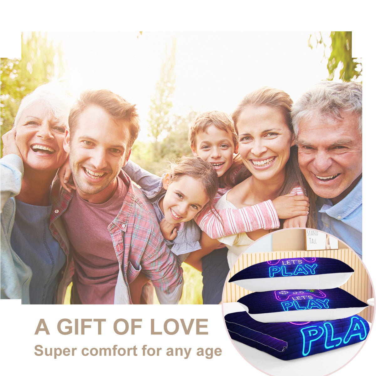 3 Pieces Neon Game Pattern Comforter Set Ultra Soft Bedding Set