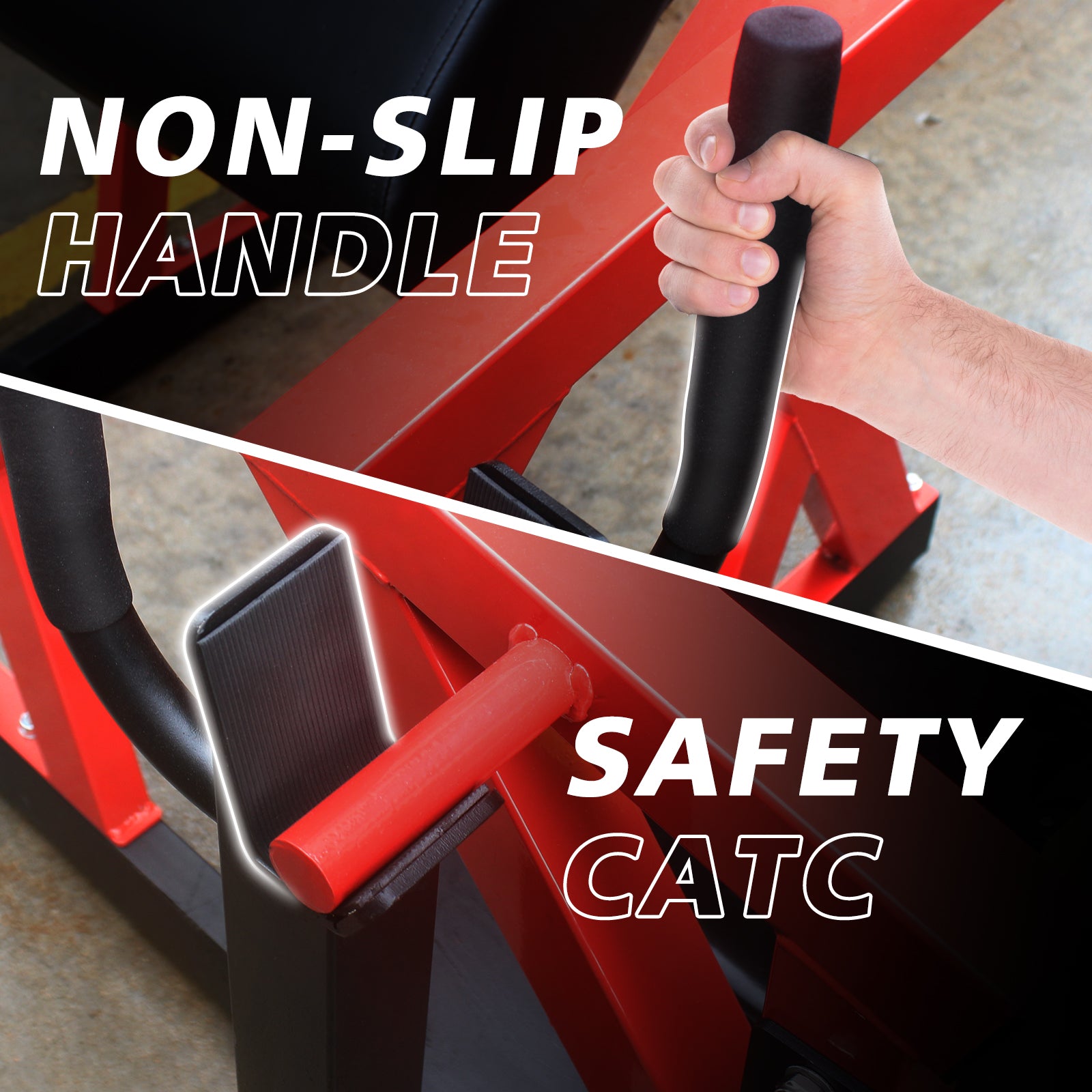 Hip Thrust Machine, Bridge Machine With Weight Holder, Heavy Duty Butt Exercise Equipment For Glute Muscles Building And Butt Shaping, Red