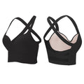 Sports Underwear Women's Summer Shockproof High Strength One-piece Vest Running Yoga Fitness Fixed Cup Bra