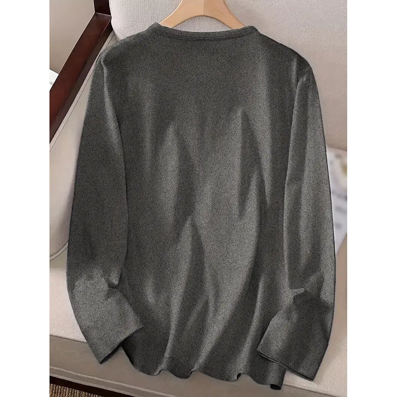 Womens Nope Not Today T Shirt Casual Funny Letter Printed Crew Neck Long Sleeve Shirts