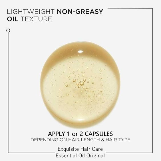 ELMOOSA Shine & Soft Hair Care Caviar Oil Capsules,Hair Vitamins Completes Daily Haircare Enriched With Camellia Oil And A Variety Of Essential Oils