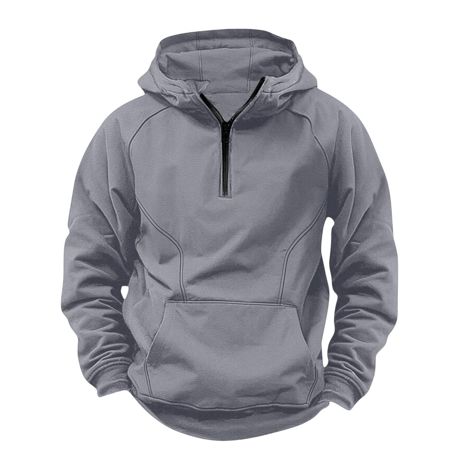 Hooded Retro Solid Color Distressed Sweater Long Sleeve Coat