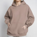 Loose Casual Temperament Long Sleeve Hooded Sweater
