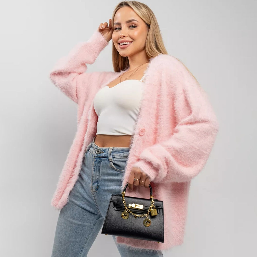 European And American New Loose V-neck Casual Sweater Women