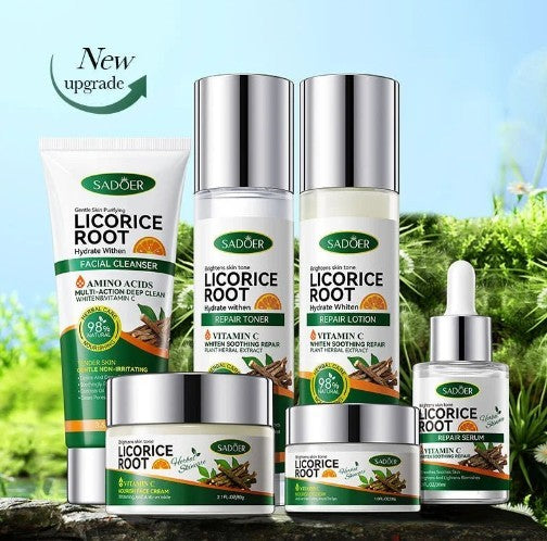 Sadoer - Licorice Root Whitening Skin Care Set