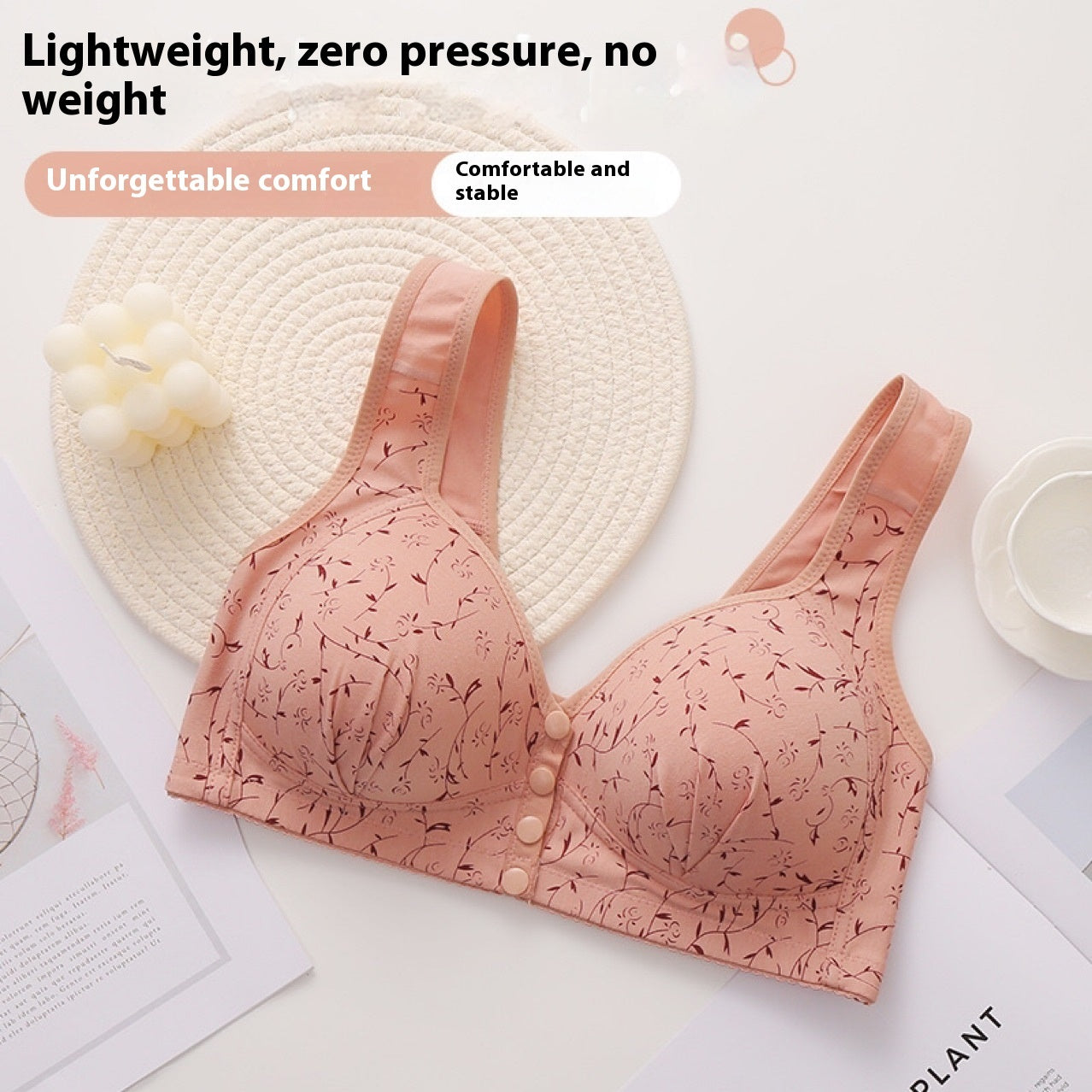 Personalized Women's Vest Style Bra