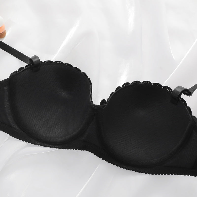 Embroidered Butterfly Bra Lingerie Set, Non-slip, Fashionable And Sexy Women's Lingerie Set,Multiple Colors Available