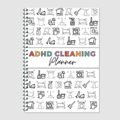Multi-Action Cleaning Planner Coil Notebook