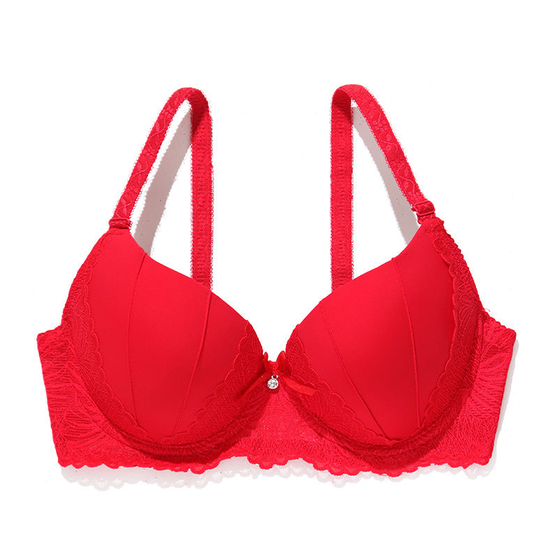 European And American Gathered Underwear Multi-color Bow