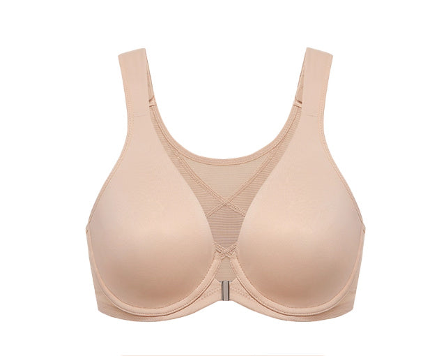 Ultra Thin Seamless Back-shaping Bra For Chubby Girls With Adjustable Undergarments