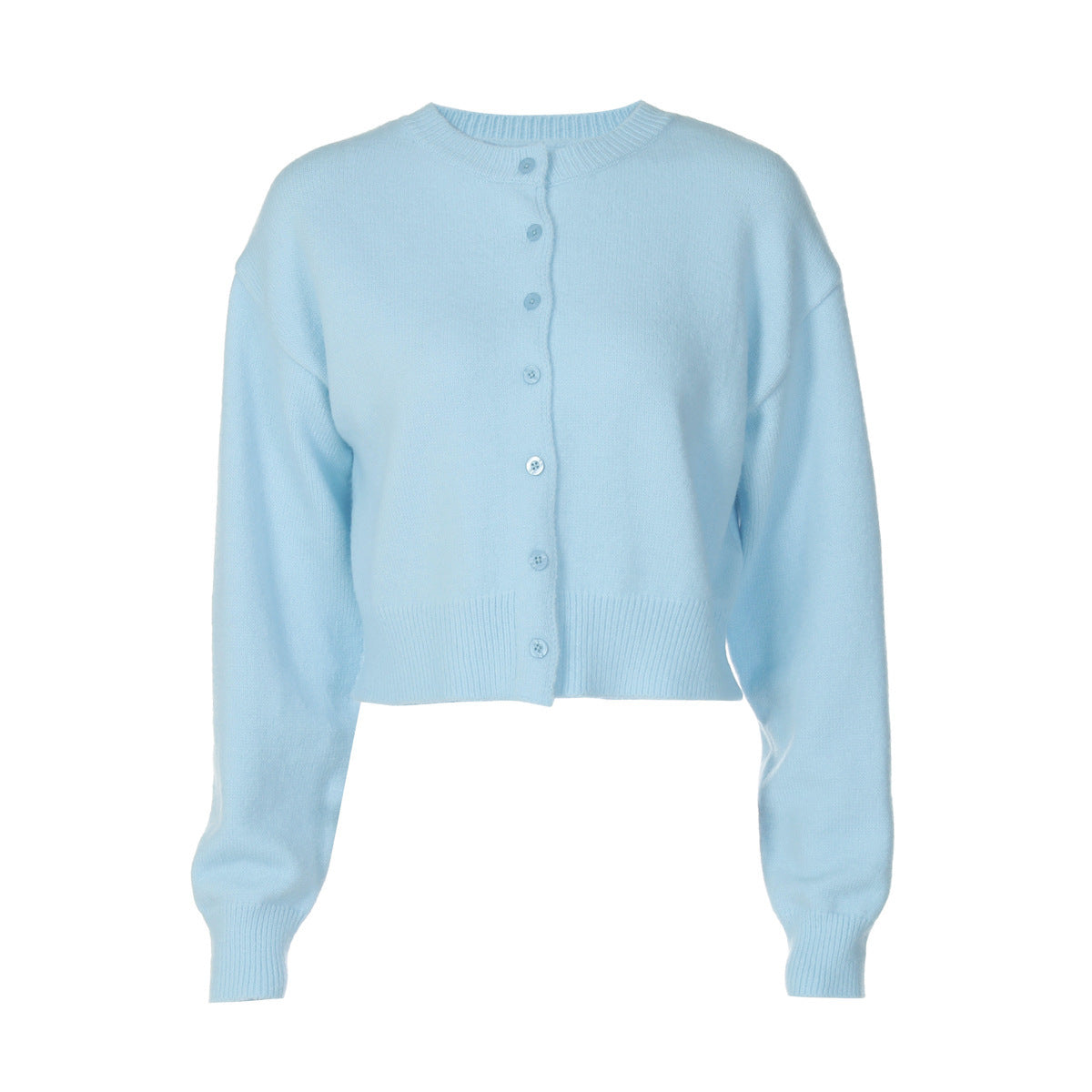 Fashionable Loose All-match Short Long-sleeved Sweater