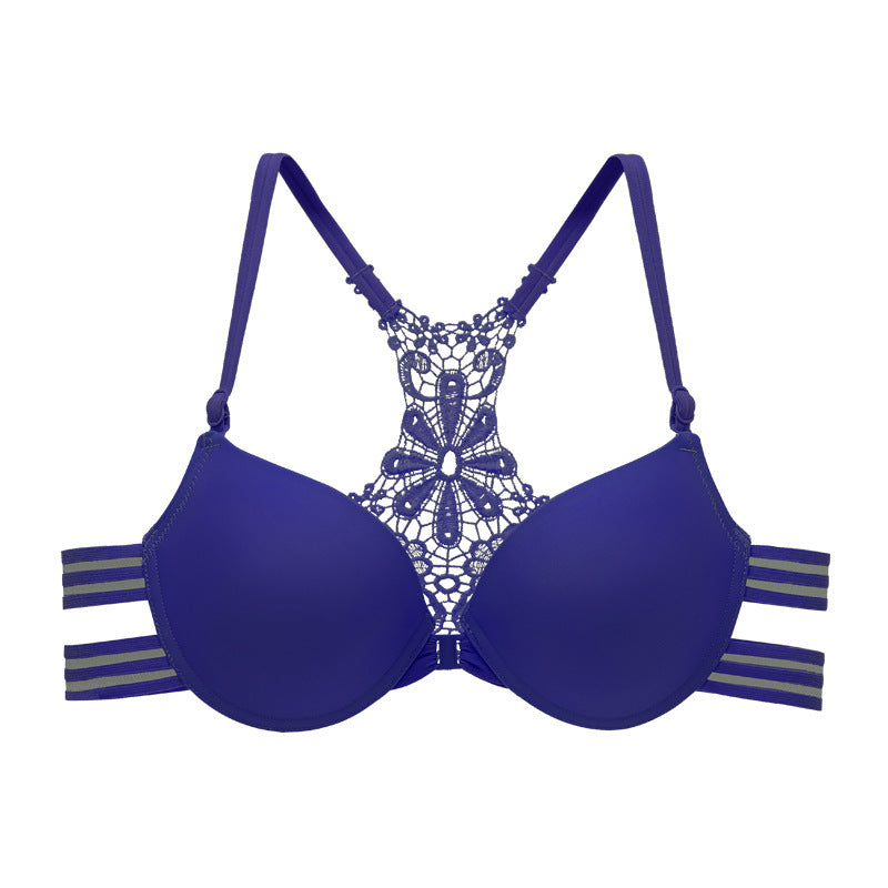 Buckled Front And Shaped Back Fashion Sexy Push Up Push Up Glossy Seamless Underwear For Women