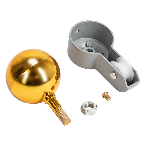 Cut Off Flagpole Aluminum Alloy, Adjustable And Extendable