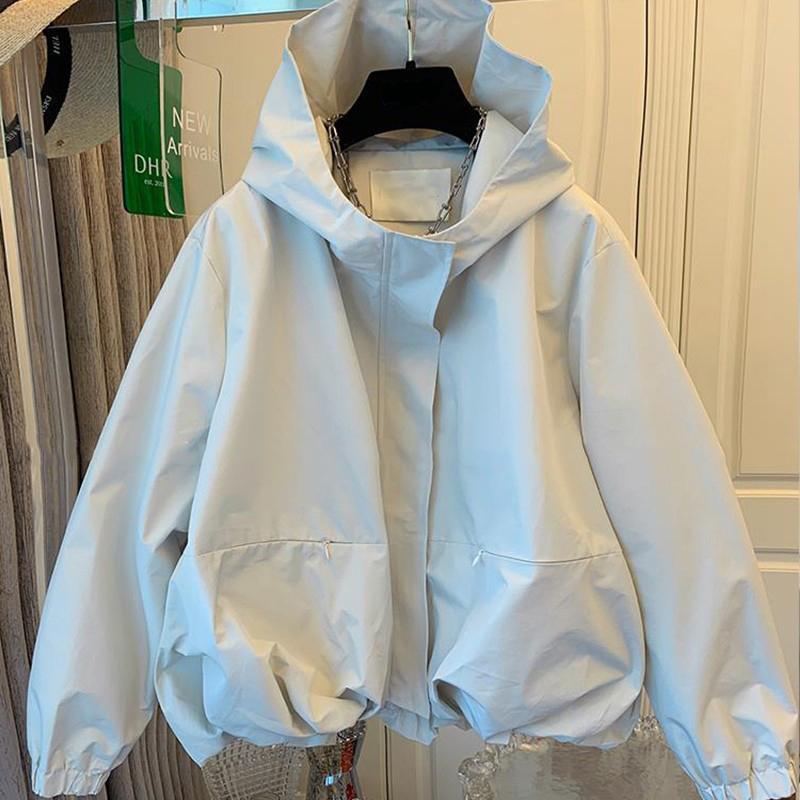 All-matching Bud Leisure Windproof Coat For Women