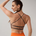 Seamless Cross Beauty Back Exercise Underwear Push-up Bra