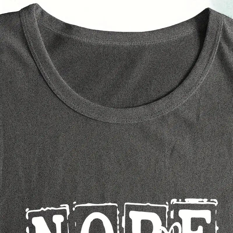 Womens Nope Not Today T Shirt Casual Funny Letter Printed Crew Neck Long Sleeve Shirts